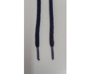 Cadarço Roliço 5 mm - 50 pares - MARINHO - 100% Algodão - Ref. 13.250